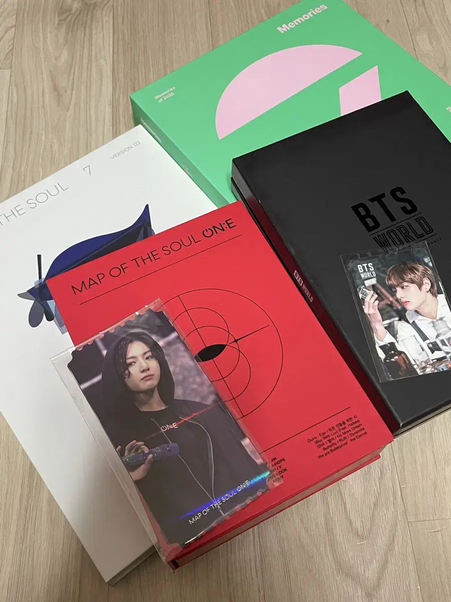 맵솔 온콘 dvd, 2020 메모리즈, 맵솔 7 앨범, BTS월드