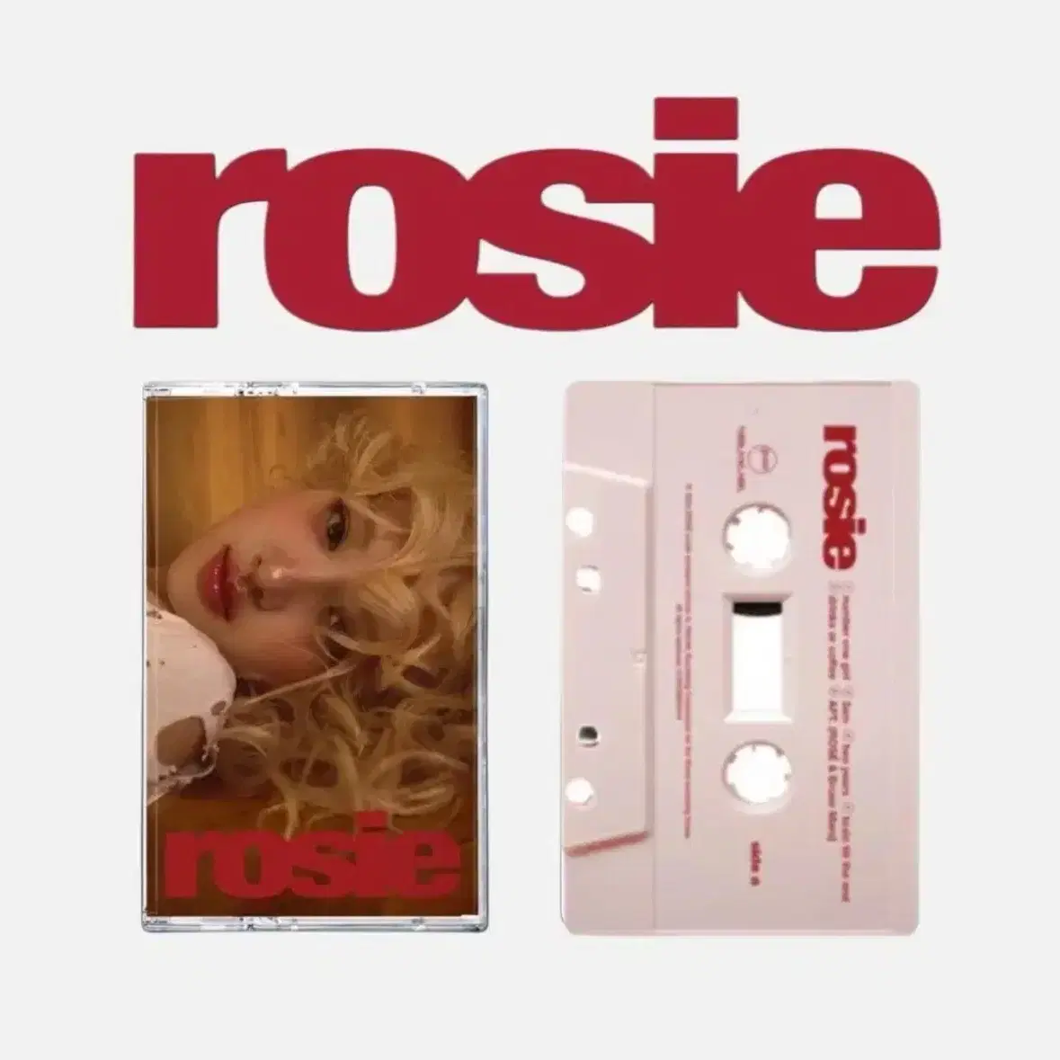 구매글) rosie 친필사인 cd / rosie 테잎 구합니다