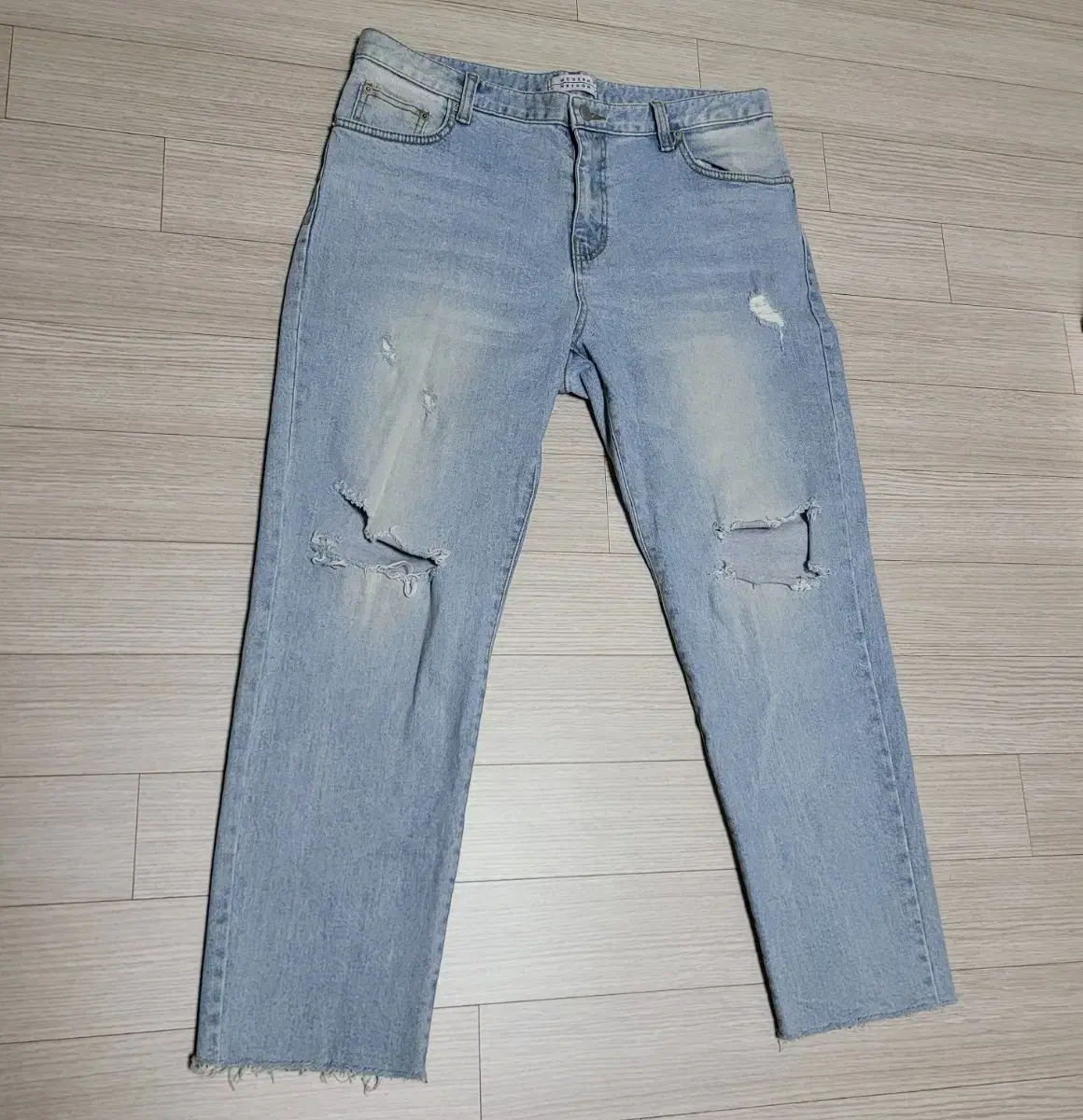 [New] MODERN denim light blue jeans L (100 ) SIZE ( Actual measurement