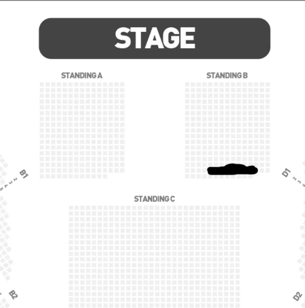 (1/19) 여자친구 콘서트 2연석 스탠딩양도