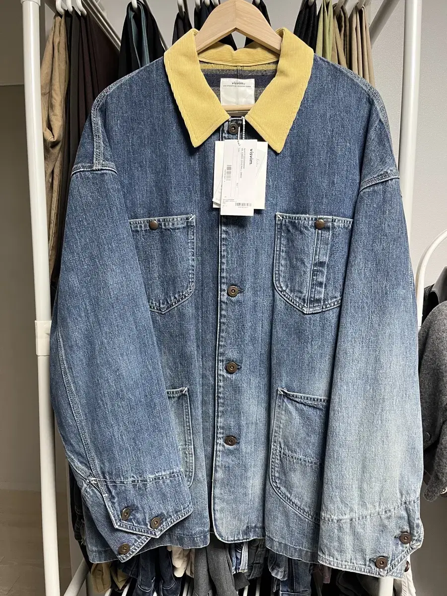 visvim SS JUMBO COVERALL DMGD