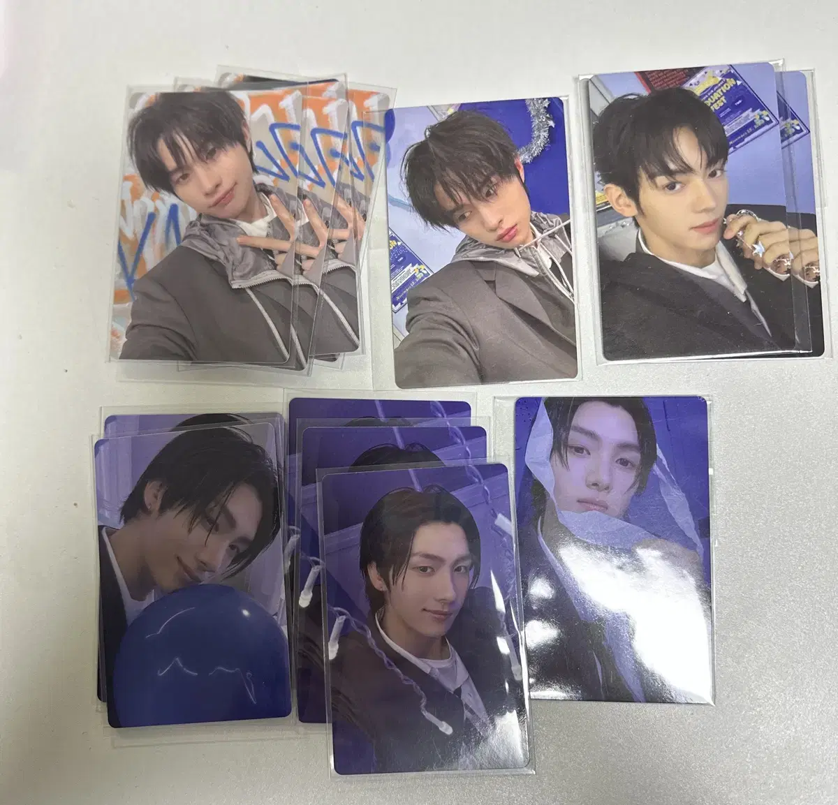 TWS Shin Yu Dohoon youngjae Hanjin jihoon kyungmin unreleased photocard