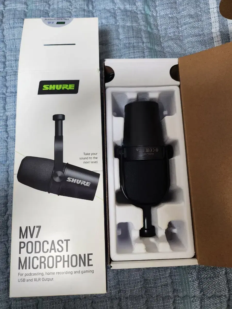 shure 슈어 mv7 , rode psa1