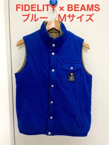 FIDELITY 피델리티 다운 베스트 블루블루 M 빔즈콜라보레이션