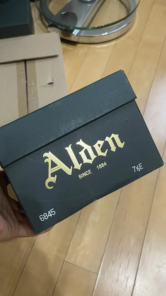 알든 6845 7 1/2 E 새제품 alden 6845 265mm 새재품