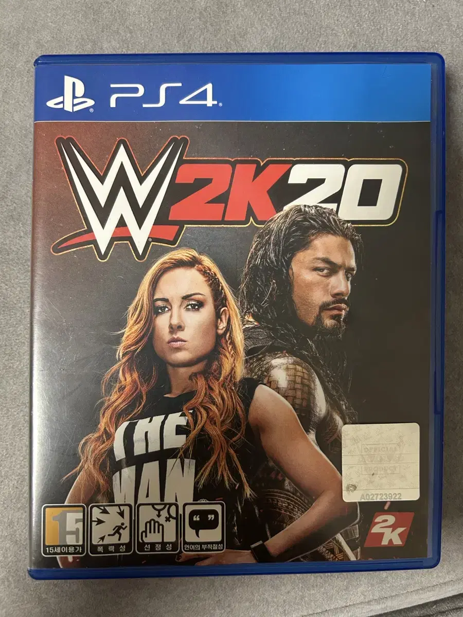 ps4 wwe2k20 팝니다.