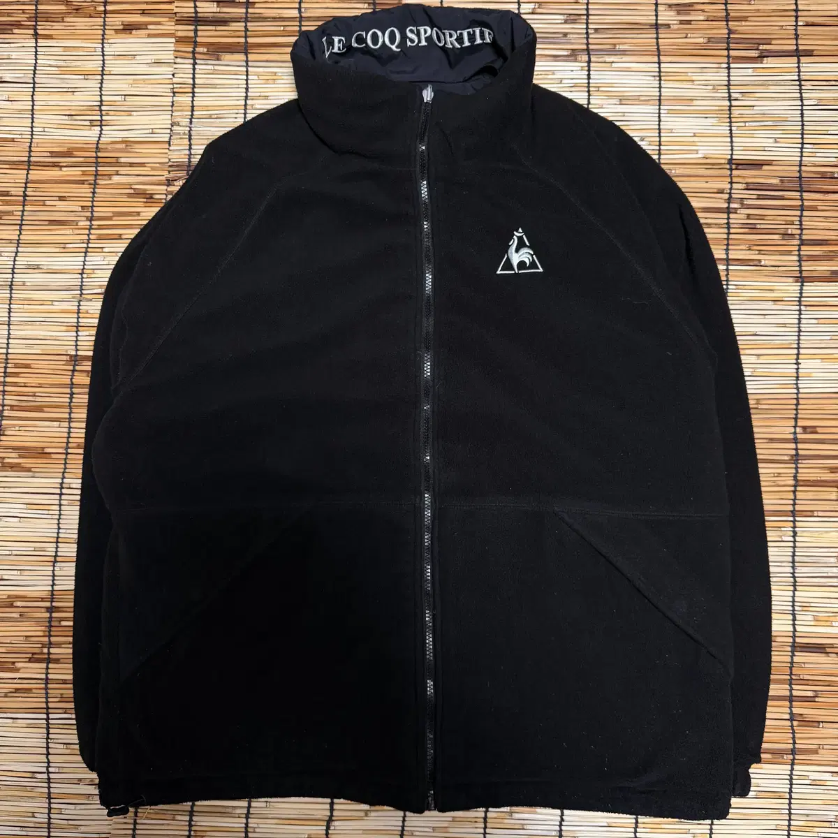 Le Coq Reversible Fleece Jacket L