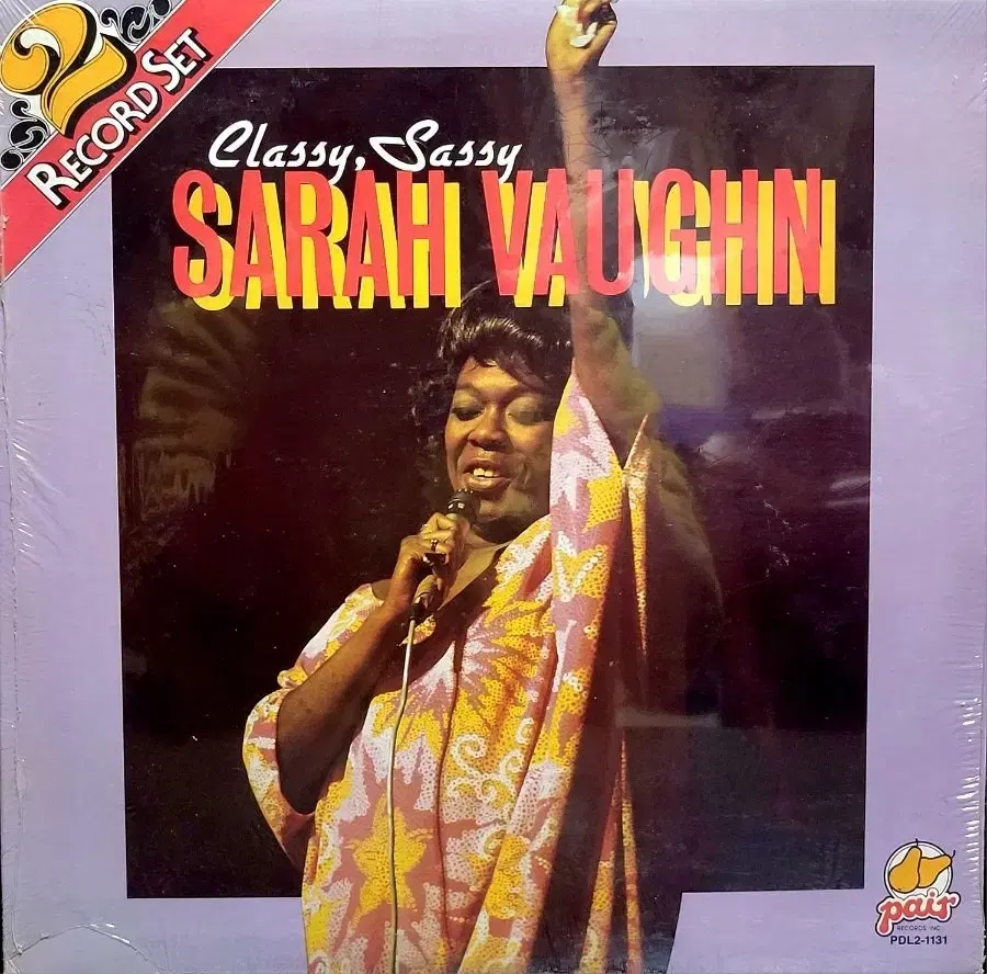 Sarah Vaughan USA 2LP 미개봉