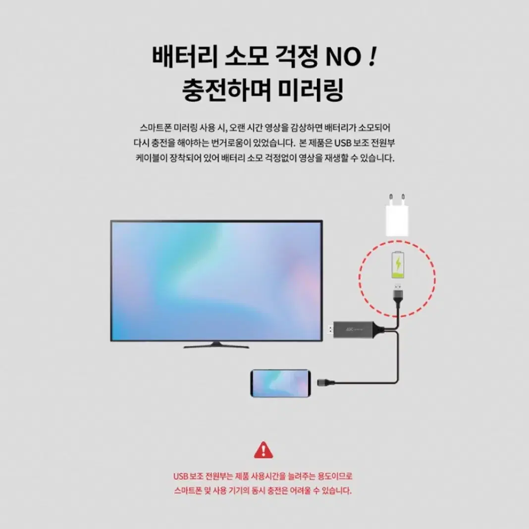 미러링 케이블 엑토 타입C to HDMI 4K UHD