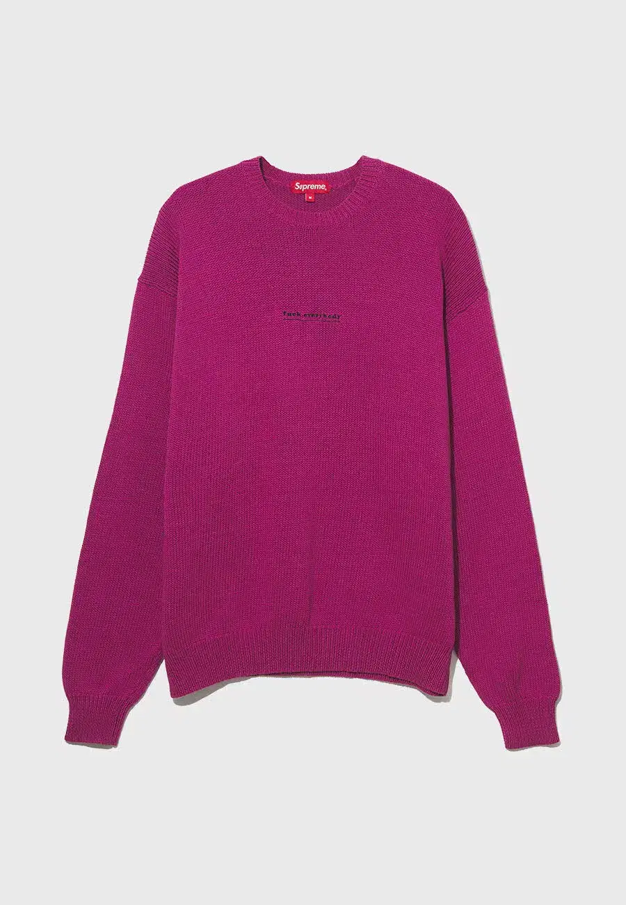 SUPREME knit top