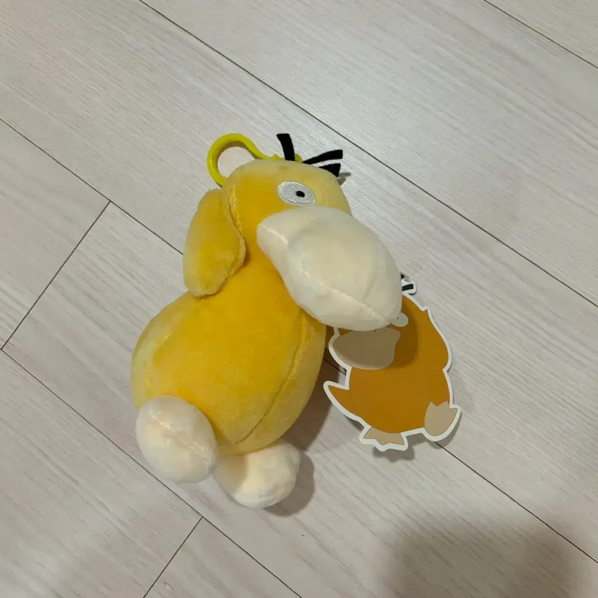 포켓몬 고라파덕 봉제인형 키링 12cm