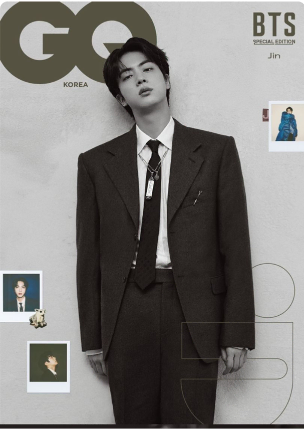 BTS JIN  GQ  2022년1월 스페셜 에디션