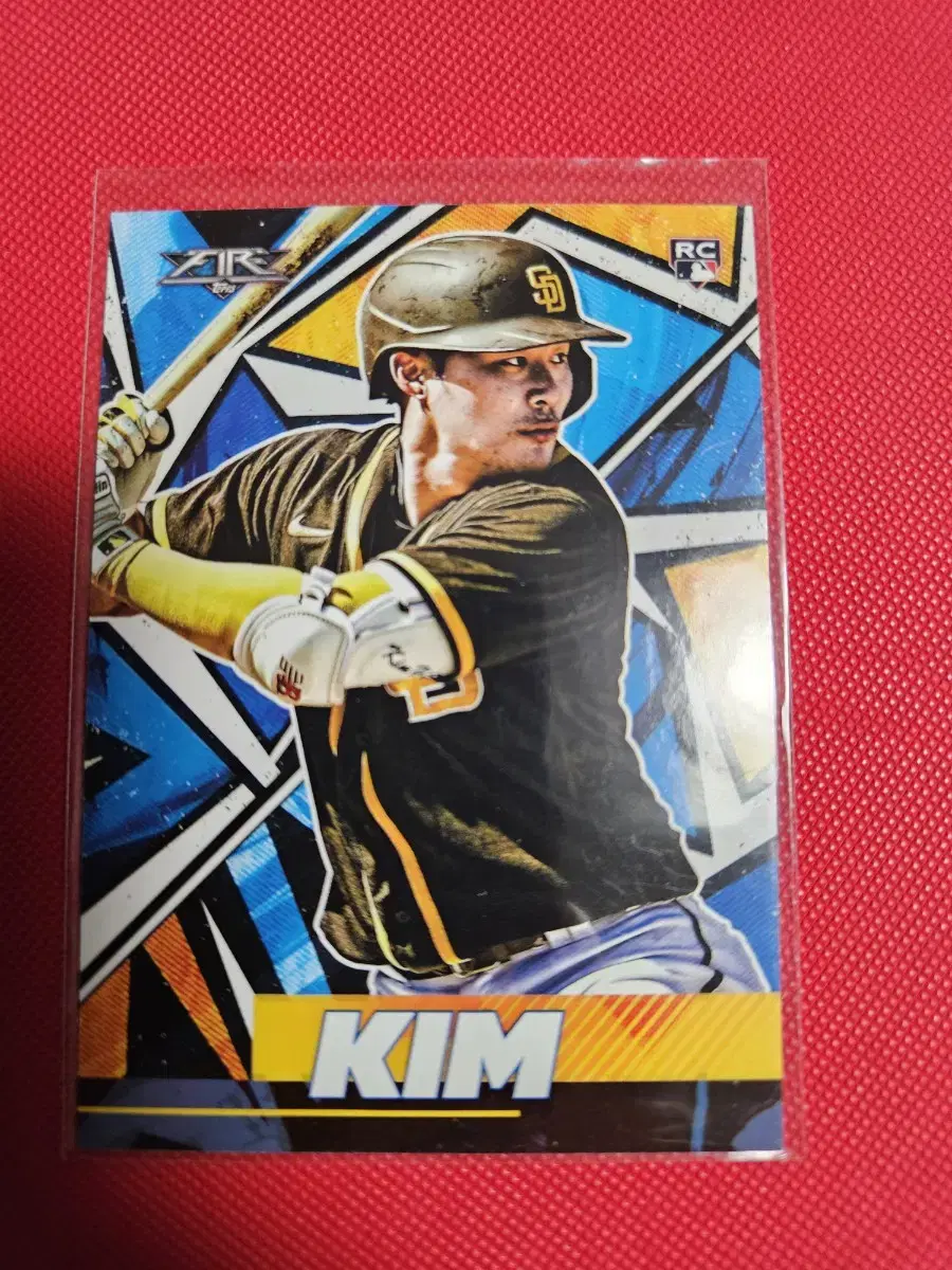 김하성 2021 Topps Fire 루키 카드