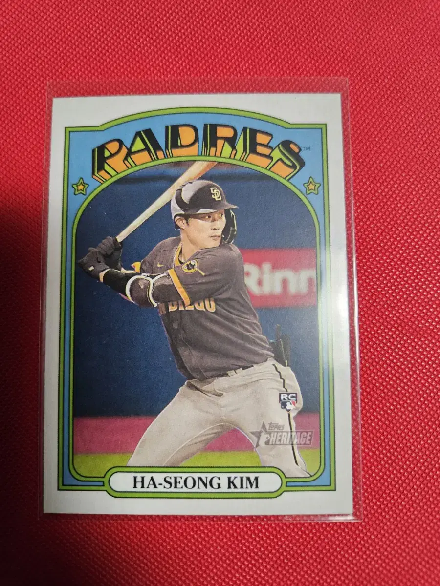 김하성 2021 Topps Heritage 루키 카드