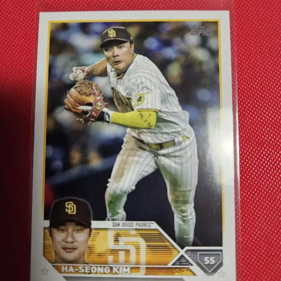 김하성 2023 Topps base 카드