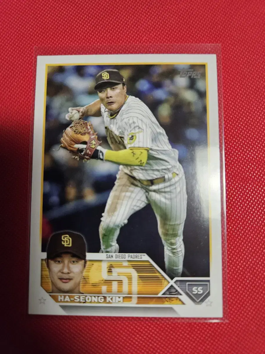 김하성 2023 Topps base 카드