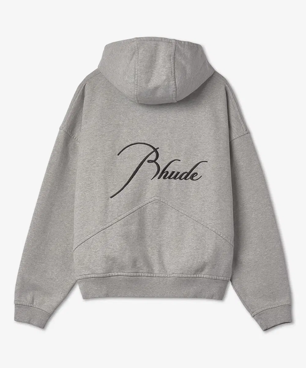 [M] Rhude 루드 후드 집업 그레이