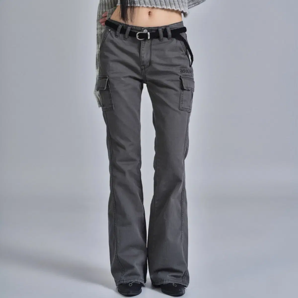 [새상품] MINUTES CARGO PANTS CHARCOAL S