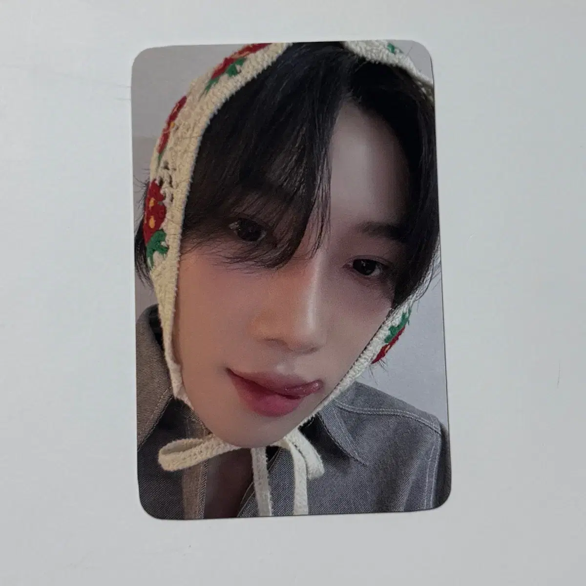 Knitting new choi chanhee chani the boyz unreleased photocard Firing Line Everline