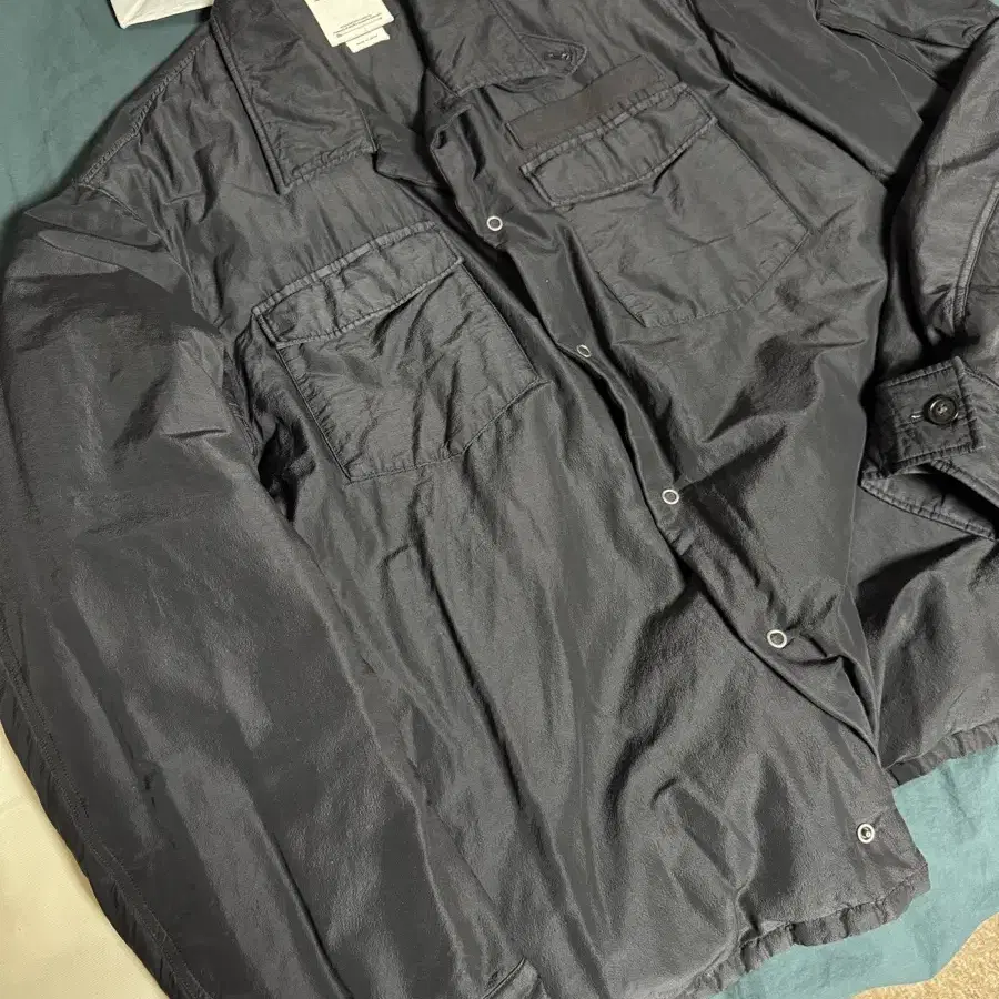 [4]visvim heli crew down shirt jkt.blk