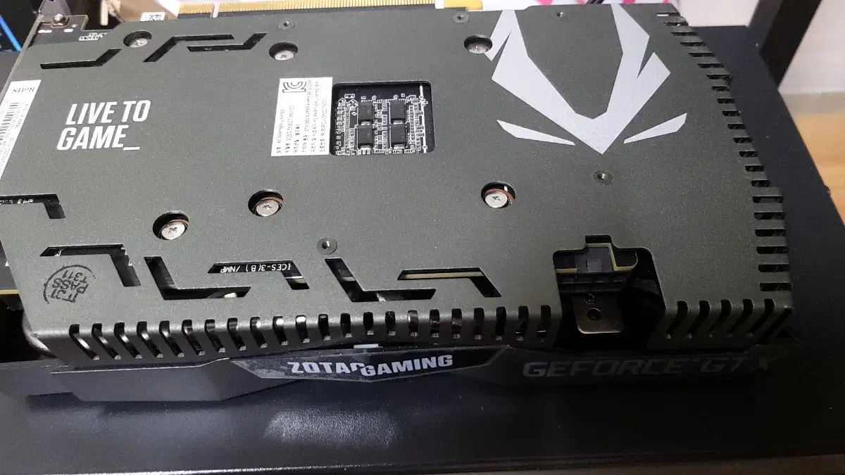 gtx1660s 그래픽카드 조탁 amp