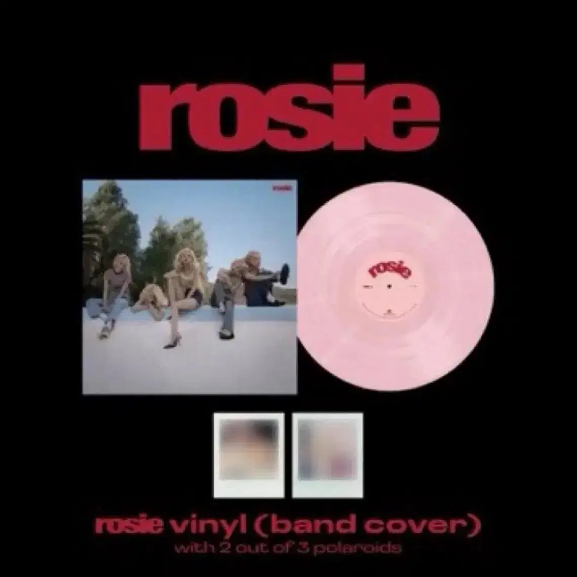 구매글) rosie 일반판 레드 / 밴드ver 핑크 LP 구합니다