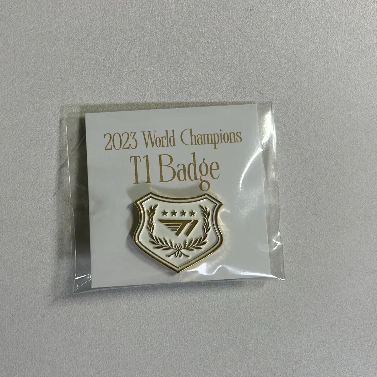 T1 T1 23 Worlds Championship Badge