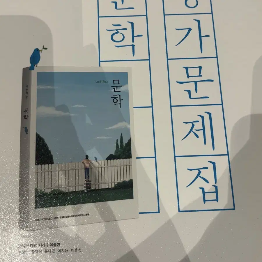 고등학교 문학 평가문제집 새상품