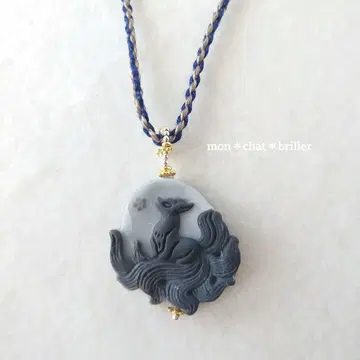 음양석 구태의연석 펜던트 목걸이 멋진 일품