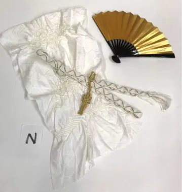 예복용 혼례용 허리띠-오비 장식 천-말광-오비 장식 천 4종 세트 기모노