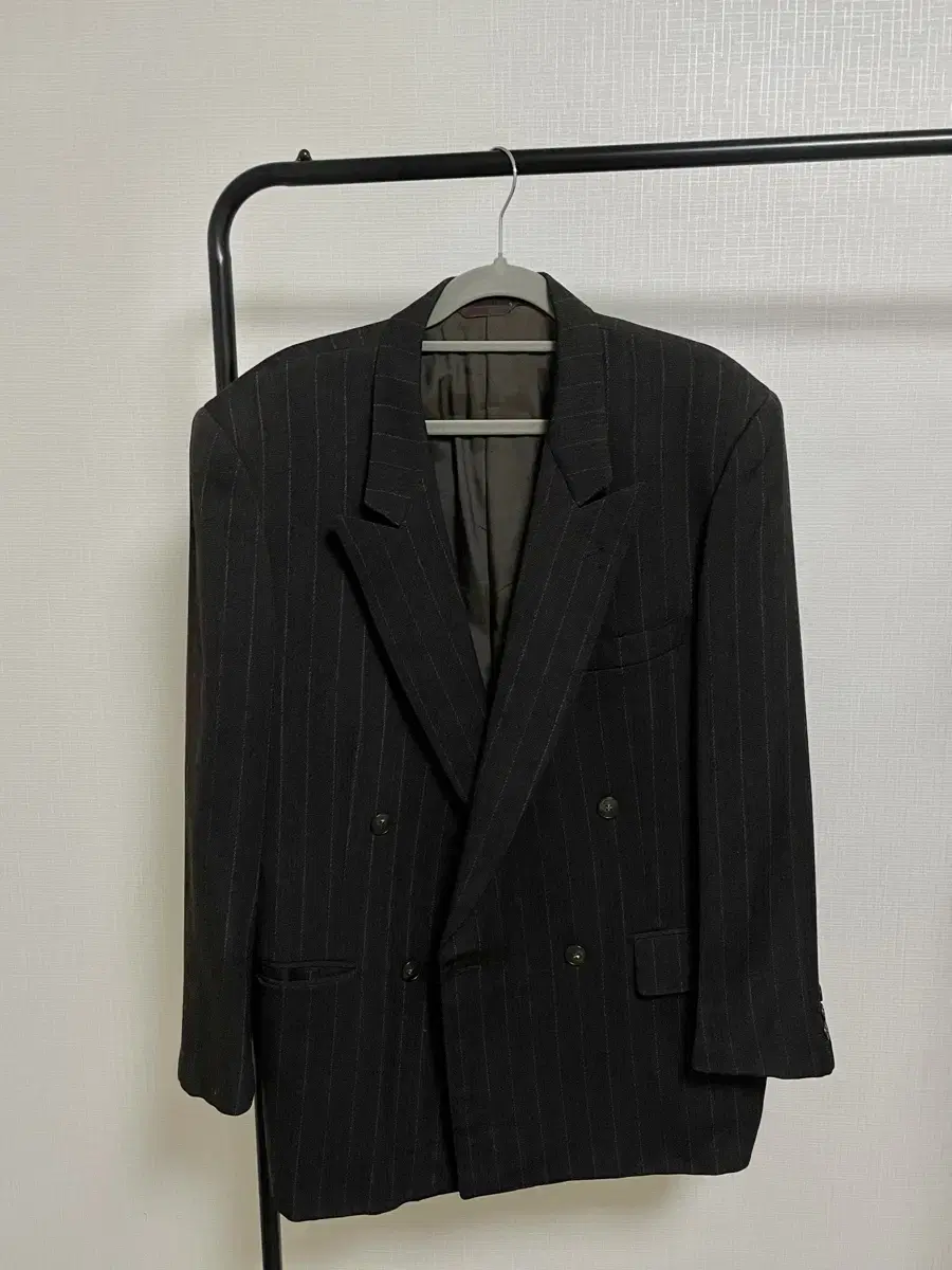 Japanese vintage striped wool jacket