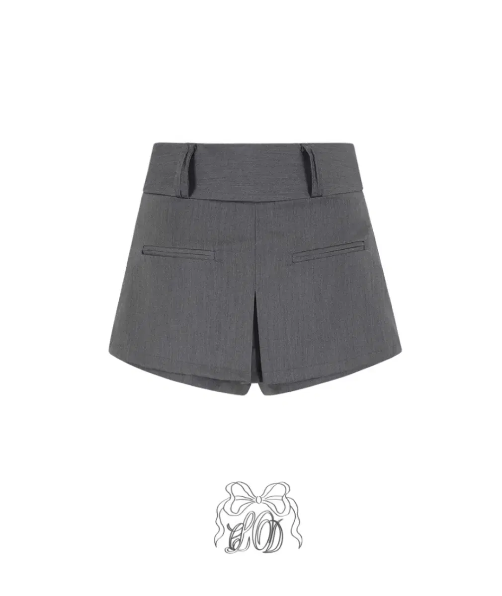 클라우드이모션 Collect high-waist sk/pt, Gray M