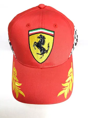 페라리 F1 레이싱 모자 Ferrari