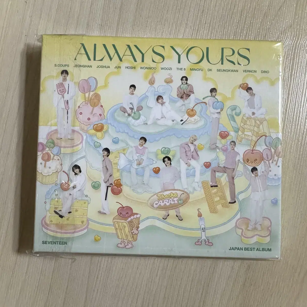 세븐틴 ALWAYS YOURS 일본 개봉앨범 양도