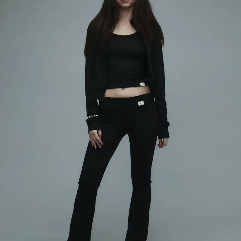 글로니 립플레어 팬츠 G CLASSIC RIB FLARE PANTS