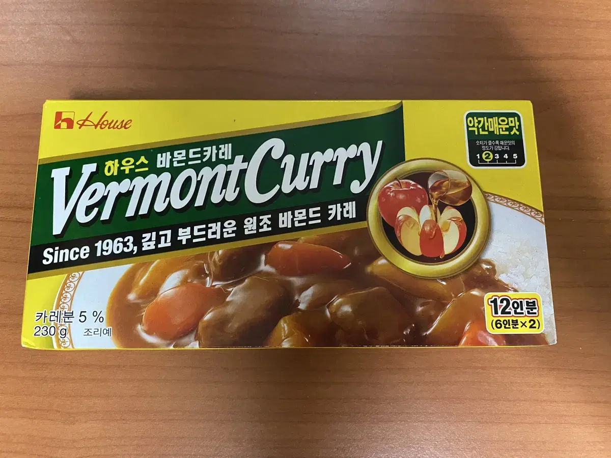 하우스 바몬드카레 약간매운맛 230g