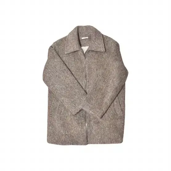 TEAK WOOL BOUCLE ZIPUP COAT COS 티크 아모멘토