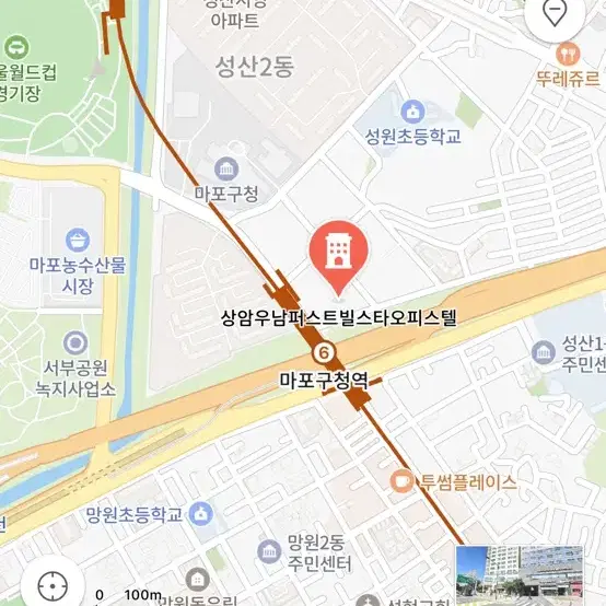 마포구청역 월 주차권