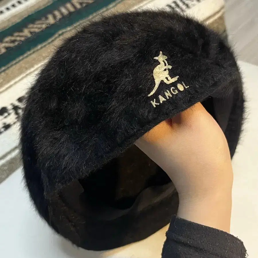 KANGOL fur hunting cap