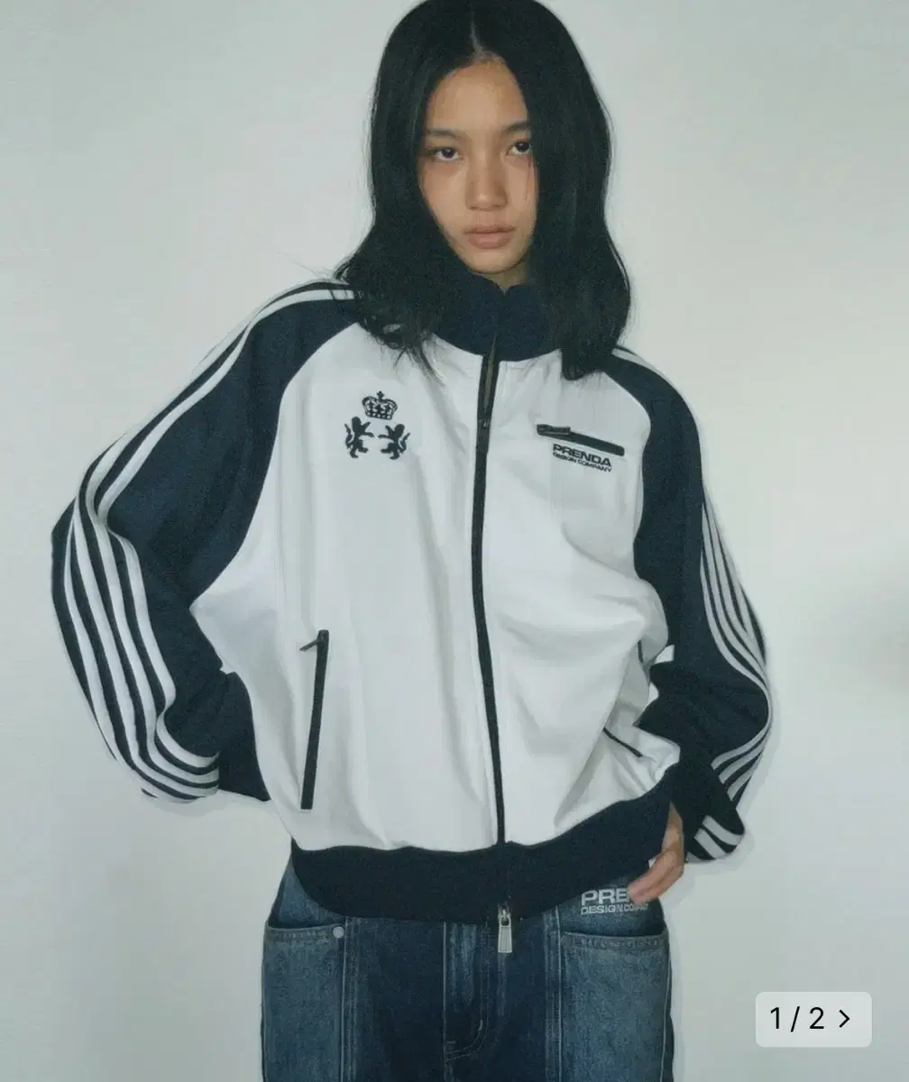 마지막가격내림 프렌다 RAGLAN TRACK JERSEY JACKET