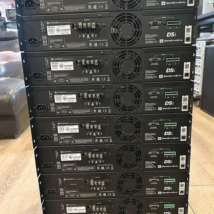 Crown DSP 내장 파워앰프 DSi1000 (475W x 2)