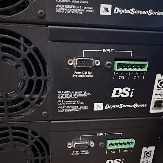 Crown DSP 내장 파워앰프 DSi1000 (475W x 2)