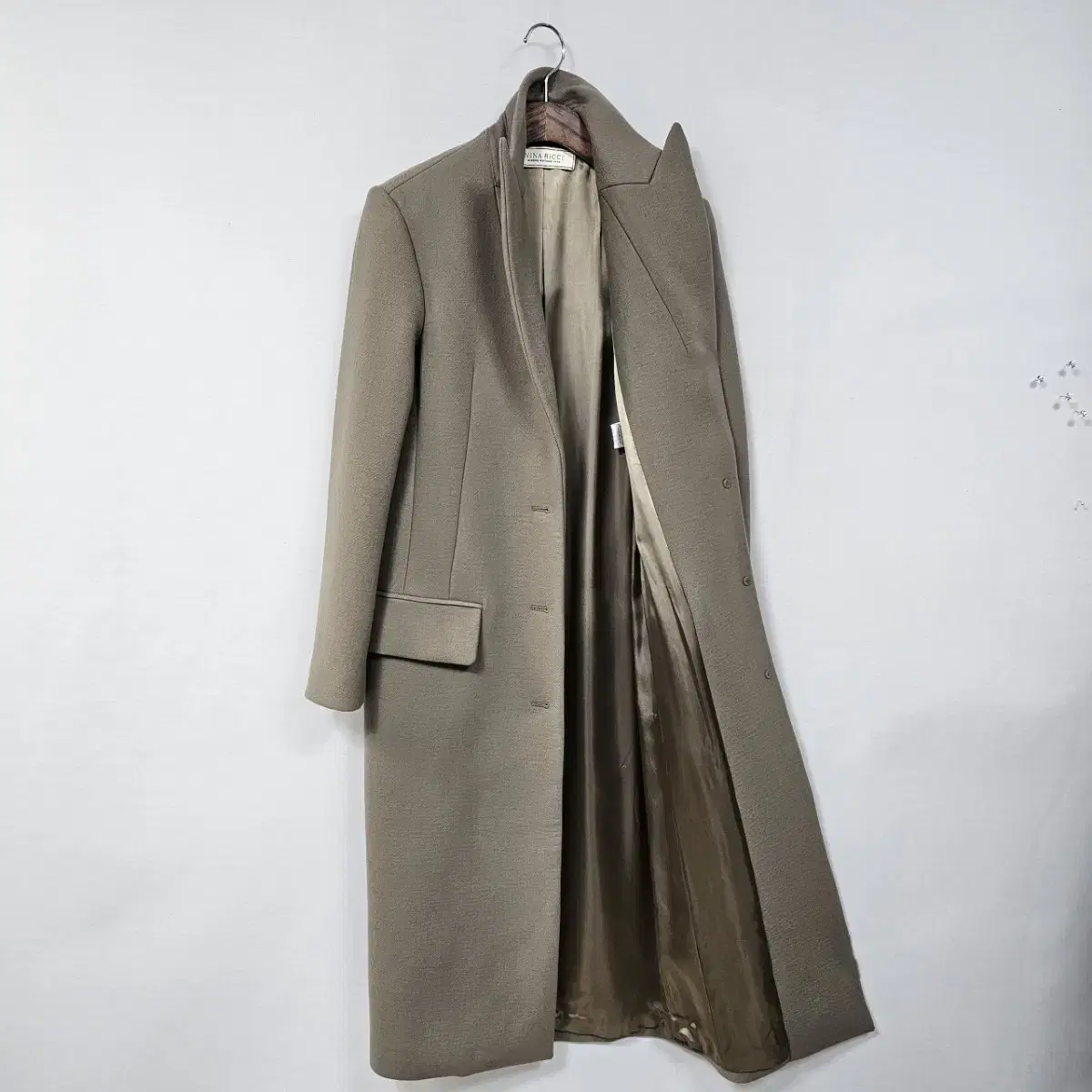 NlNA RICCI Nina Ricci Avenue Montaigne Longcoat A204