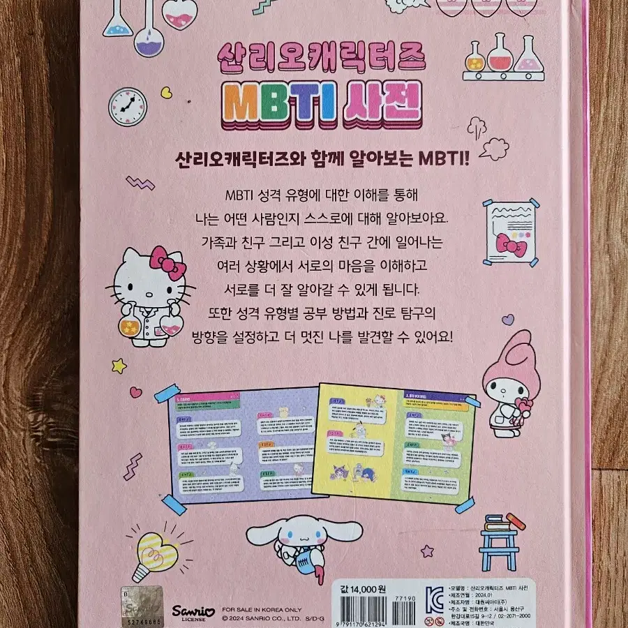 산리오 캐릭터즈 MBTI 사전