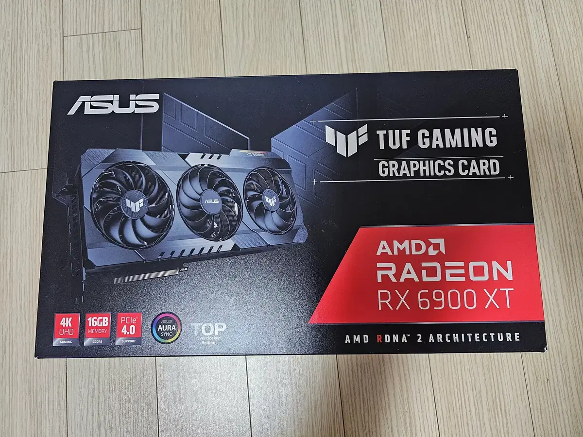 ASUS RX 6900XT TUF T16G 선별칩 (완전 A급)