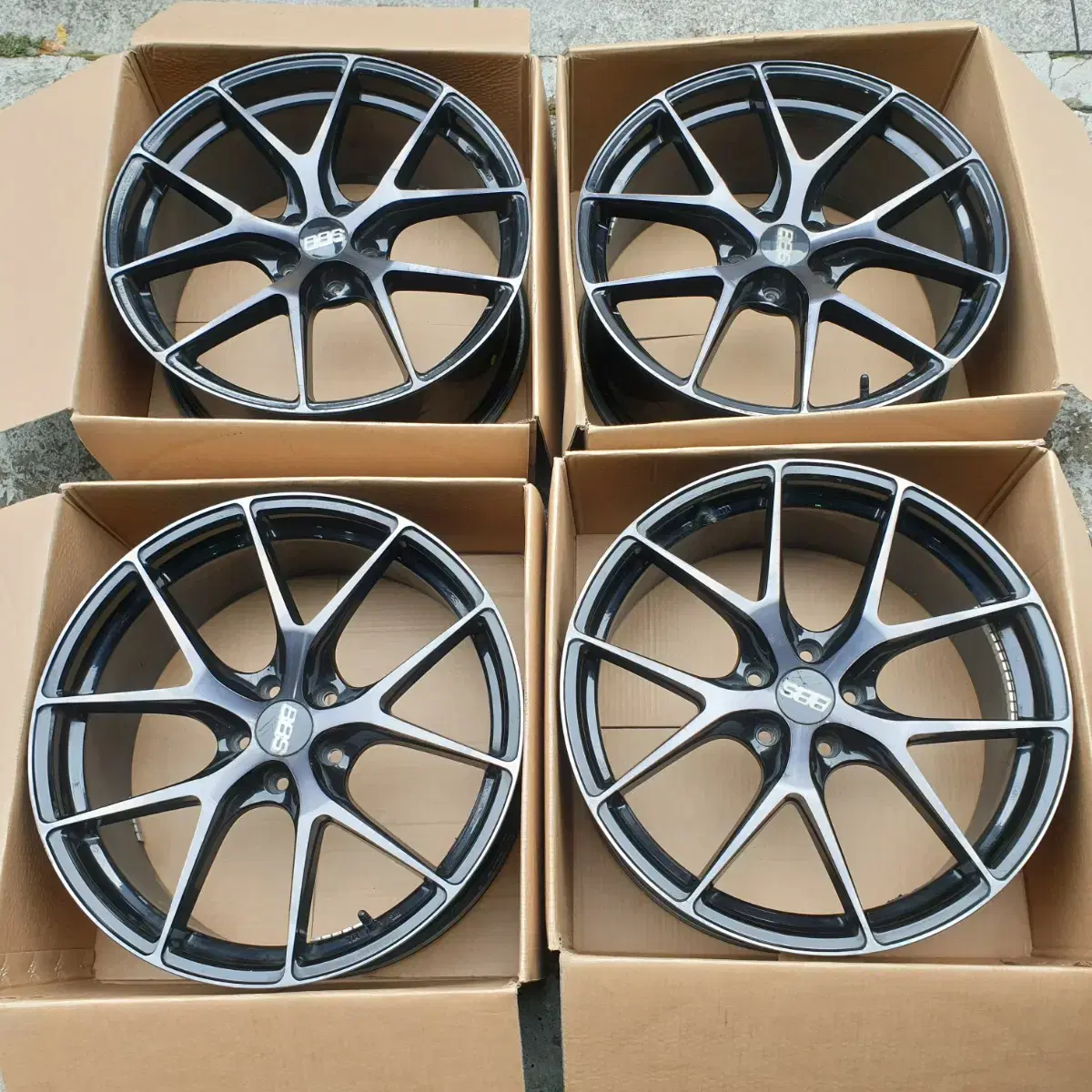 BBS st 20인치 블렉 폴리쉬 pcd 112