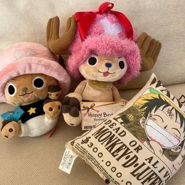 원피스 원피스 초파 루피 봉제 인형 쿠션