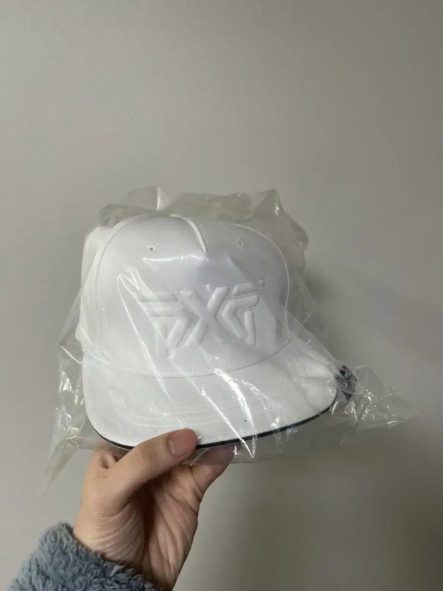 Pxg FLAT CAP 화이트 새상품 판매합니다