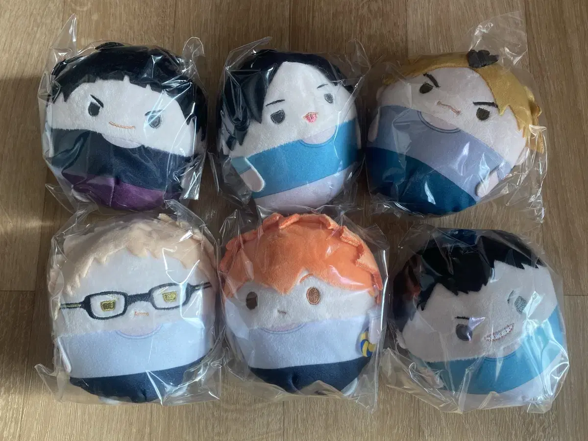 Haikyuu Fuwa Kororo Ring 9 Goshiki-Kunimi Koganegawa Tsuki hinata Kindaichi Fuwa