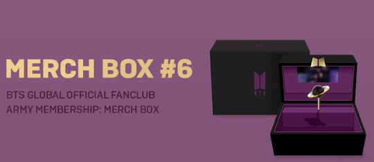 BTS 머치박스 MERCH BOX #6